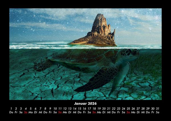 Produktbild: Schildkr&ouml;tenzauber 2026 Fotokalender DIN A3