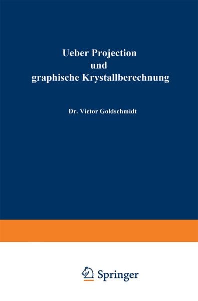 Produktbild: Ueber Projection und graphische Krystallberechnung