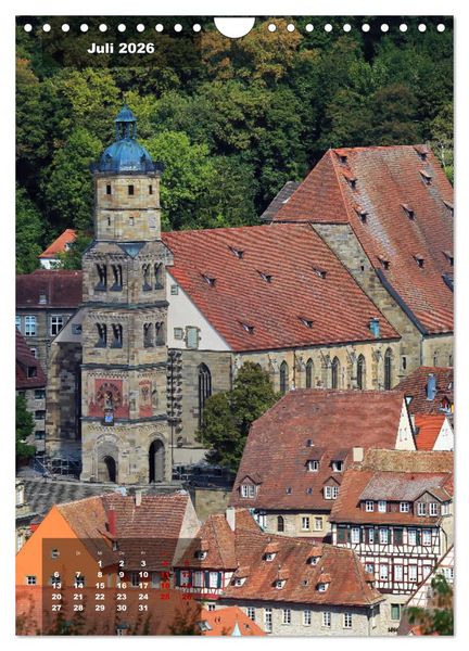 Produktbild: Kulturstadt Schw&auml;bisch Hall (Wandkalender 2026 DIN A4 hoch), CALVENDO Monatskalender