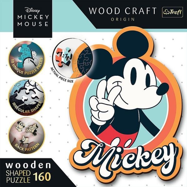 Produktbild: Holz Puzzles - "160" - Disney Retro Mickey Mouse