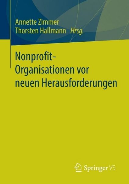 Produktbild: Nonprofit-Organisationen vor neuen Herausforderungen