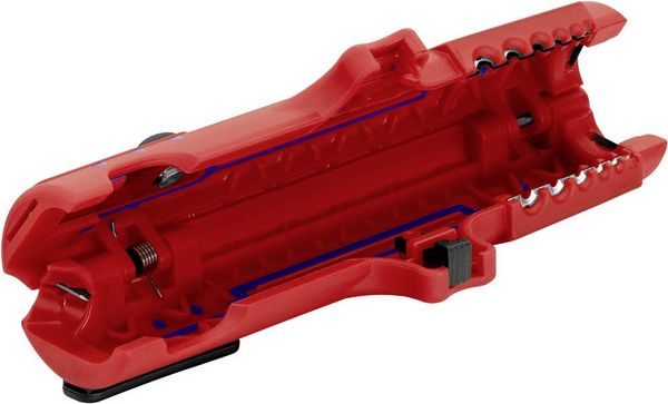 Produktbild: Knipex 16 85 125 SB Kabelentmanteler Geeignet f&uuml;r Rundkabel, Feuchtraumkabel 8 bis 13 mm 0.2 bis 4.0 mm&sup2;
