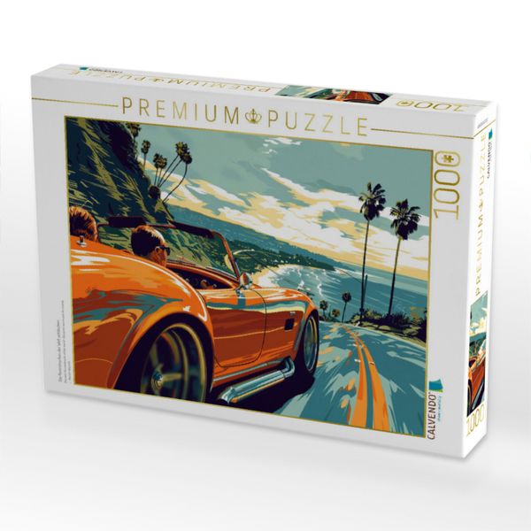 Produktbild: CALVENDO Puzzle Die Rennstrecken der Welt entdecken | 1000 Teile Lege-Gr&ouml;&szlig;e 64x48cm Foto-Puzzle f&uuml;r gl&uuml;ckliche Stunden