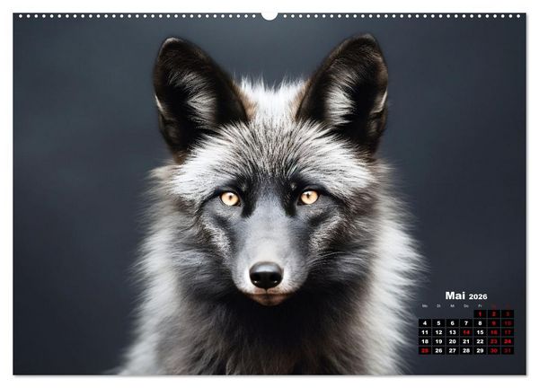 Produktbild: Only Black (Wandkalender 2026 DIN A2 quer), CALVENDO Monatskalender