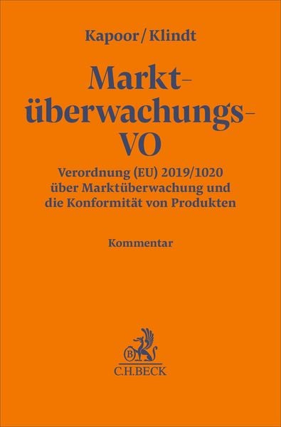 Produktbild: Markt&uuml;berwachungs-Verordnung