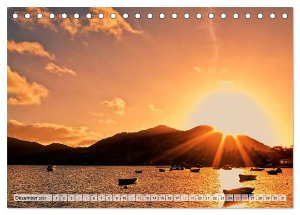Produktbild: Mauritius - Perle im Indischen Ozean (Tischkalender 2027 DIN A5 quer), CALVENDO Monatskalender