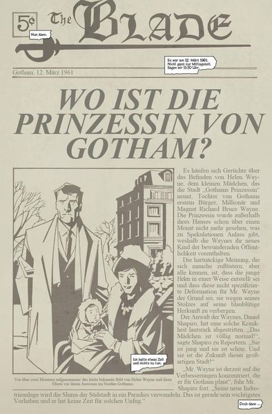 Produktbild: Gotham City: Das erste Jahr