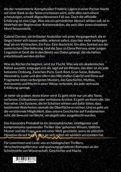 Produktbild: Das Kassandra Protokoll