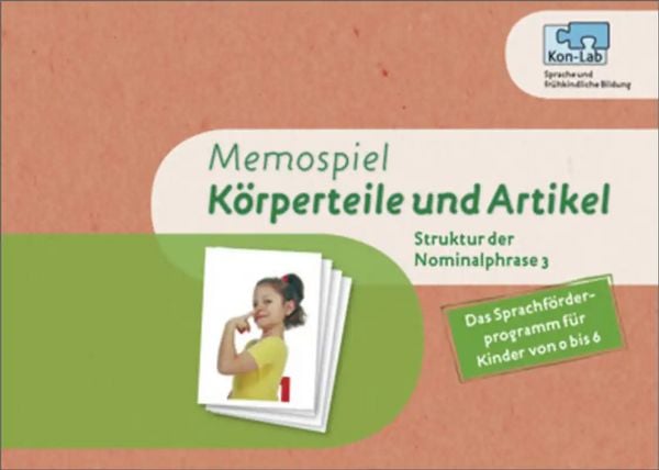 Produktbild: KonLab Die Satzgliederfabrik. K&ouml;rperteile und Artikel