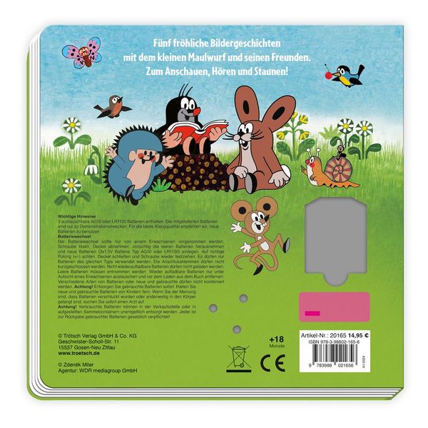 Produktbild: Tr&ouml;tsch Der kleine Maulwurf Soundbuch Was h&ouml;rst du da
