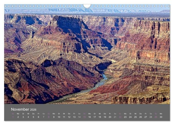 Produktbild: USA - Grandioser S&uuml;dwesten (Wandkalender 2026 DIN A3 quer), CALVENDO Monatskalender
