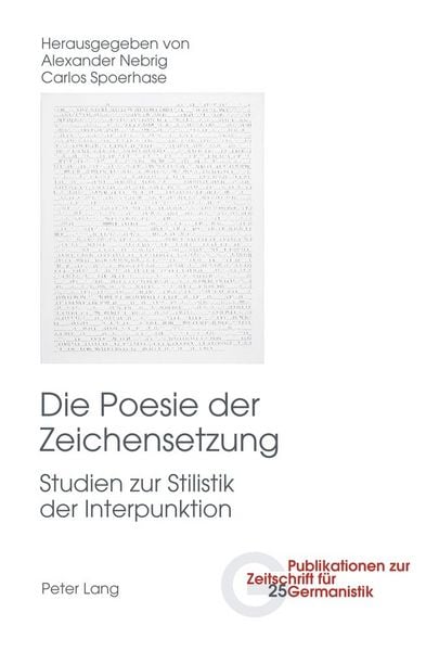 Produktbild: Die Poesie der Zeichensetzung