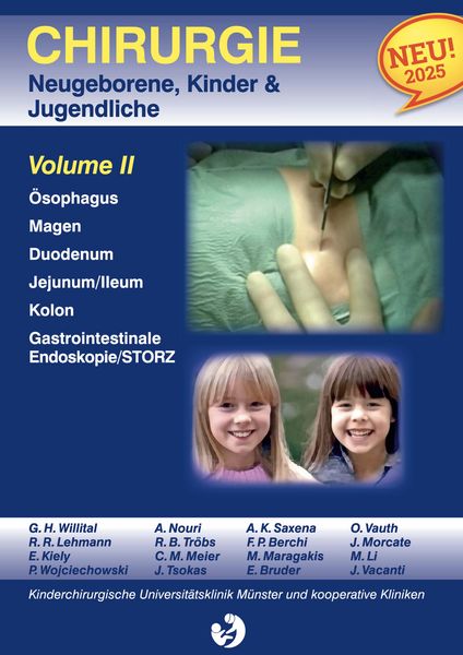 Produktbild: Chirurgie im Kindesalter Chirurgie bei Neugeborenen, S&auml;uglingen, Jugendlichen und Kindern