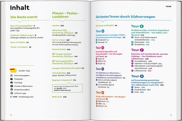 Produktbild: MARCO POLO Camper Guide S&uuml;dnorwegen