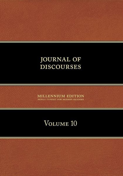 Produktbild: Journal of Discourses, Volume 10