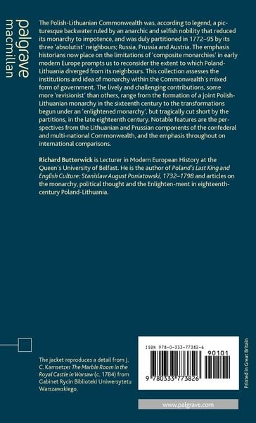Produktbild: The Polish-Lithuanian Monarchy in European Context, C.1500-1795