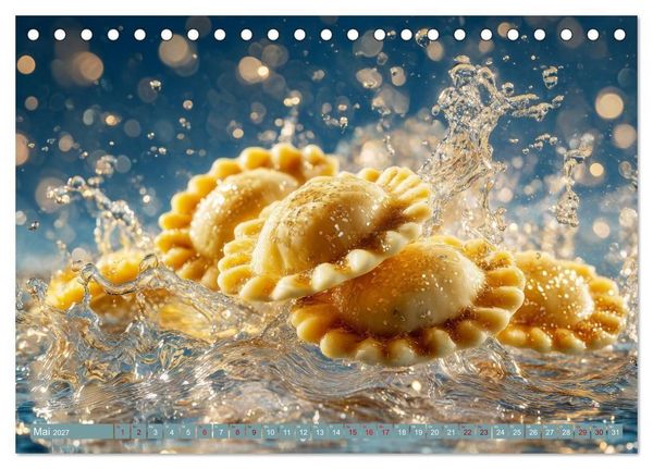 Produktbild: Pasta Fantastica. Surreale Nudeltr&auml;ume (Tischkalender 2027 DIN A5 quer), CALVENDO Monatskalender