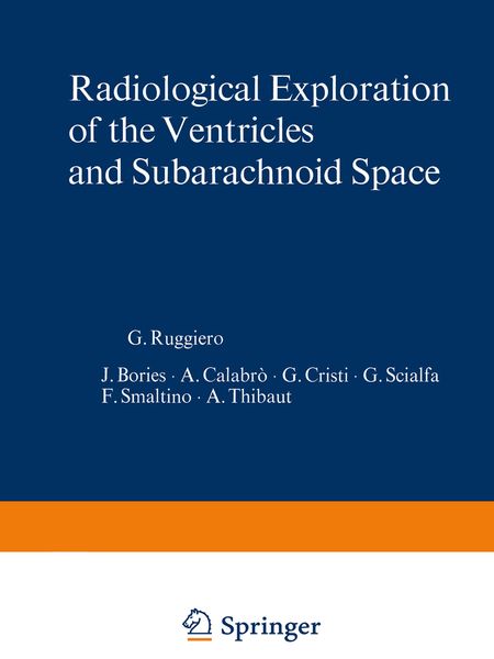 Produktbild: Radiological Exploration of the Ventricles and Subarachnoid Space