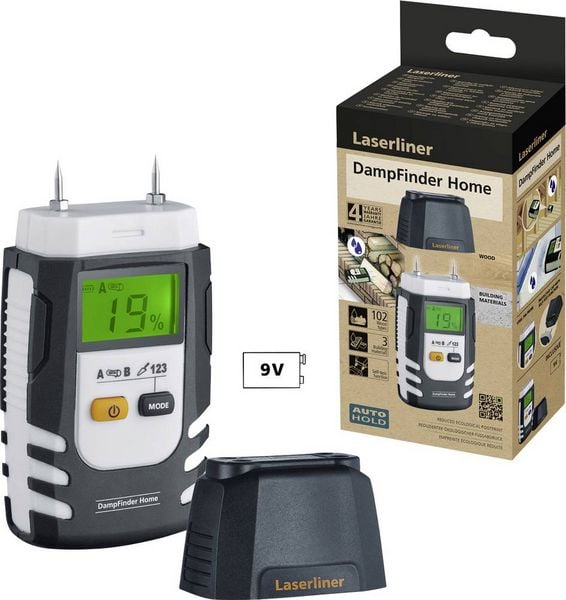Produktbild: Laserliner DampFinder Home Materialfeuchtemessger&auml;t