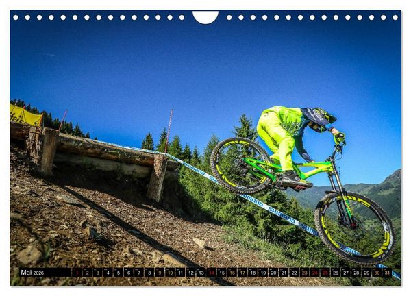 Produktbild: Downhill Racing (Wandkalender 2026 DIN A4 quer), CALVENDO Monatskalender