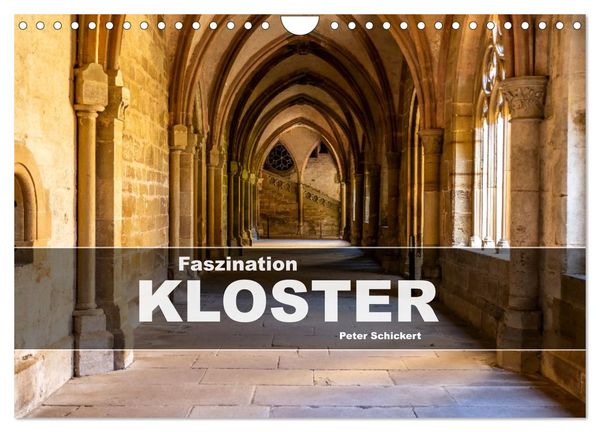 Produktbild: Faszination Kloster (Wandkalender 2026 DIN A4 quer), CALVENDO Monatskalender