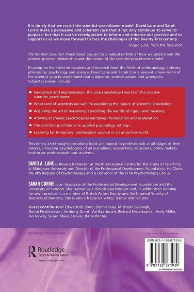 Produktbild: The Modern Scientist-Practitioner