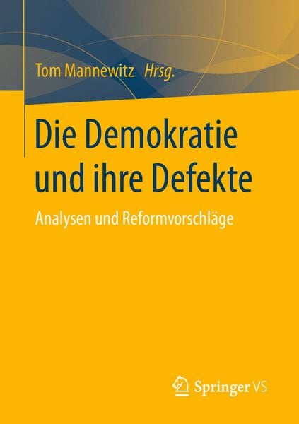 Produktbild: Die Demokratie und ihre Defekte