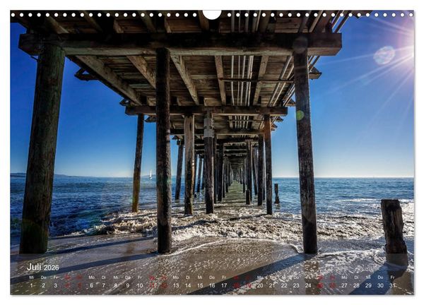 Produktbild: Traumstra&szlig;e Kaliforniens - California Highway No.1 (Wandkalender 2026 DIN A3 quer), CALVENDO Monatskalender