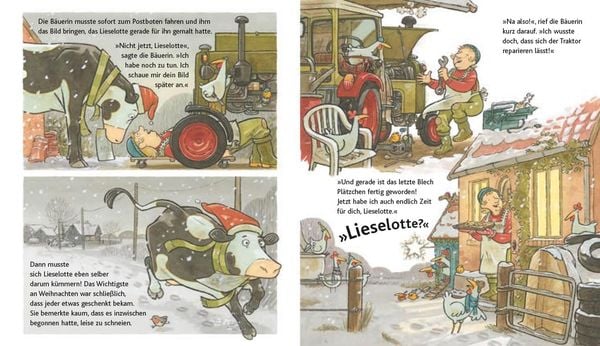 Produktbild: Lieselotte Weihnachtskuh Mini