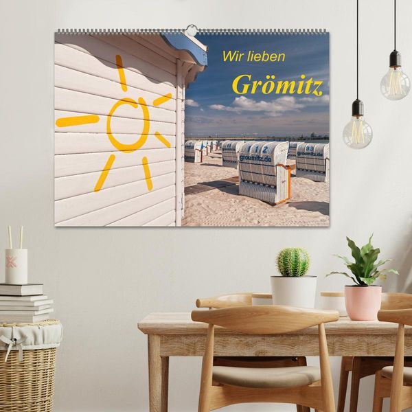 Produktbild: Wir lieben Gr&ouml;mitz (Wandkalender 2026 DIN A2 quer), CALVENDO Monatskalender