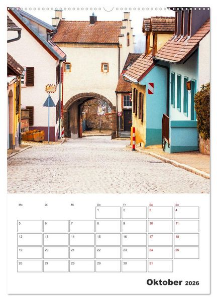 Produktbild: Breisach - Reiseplaner (hochwertiger Premium Wandkalender 2026 DIN A2 hoch), Kunstdruck in Hochglanz