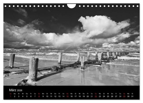 Produktbild: Strandspaziergang an der Ostsee (Wandkalender 2026 DIN A4 quer), CALVENDO Monatskalender
