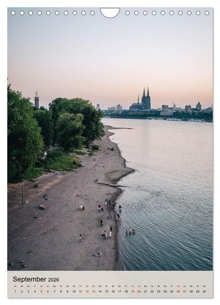 Produktbild: K&ouml;ln &ndash; Urbane Fotografien (Wandkalender 2026 DIN A4 hoch), CALVENDO Monatskalender