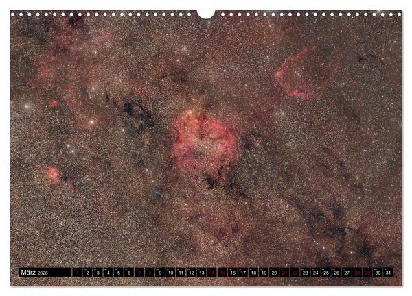Produktbild: Deepsky Wide (Wandkalender 2026 DIN A3 quer), CALVENDO Monatskalender