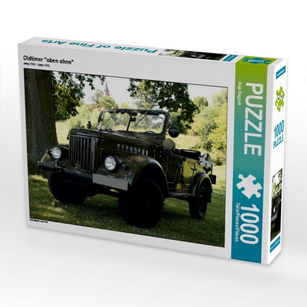 Produktbild: CALVENDO Puzzle Oldtimer "oben ohne" | 1000 Teile Lege-Gr&ouml;&szlig;e 64x48cm Foto-Puzzle f&uuml;r gl&uuml;ckliche Stunden