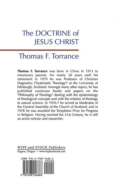 Produktbild: The Doctrine of Jesus Christ