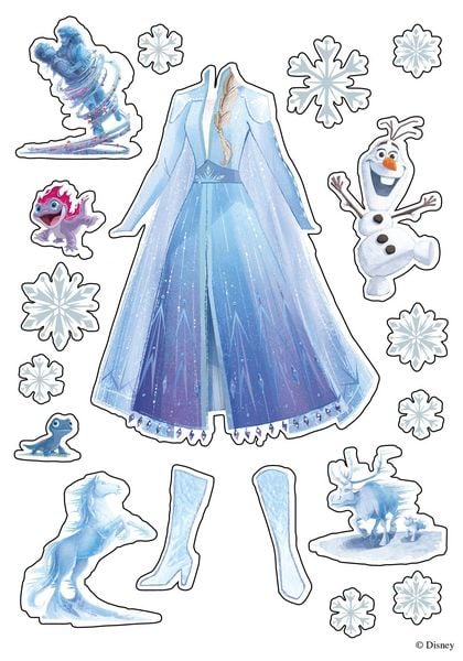 Produktbild: Disney Die Eisk&ouml;nigin 2: Mein gro&szlig;er Styling-Spa&szlig;: Stickern, Malen, Stylen