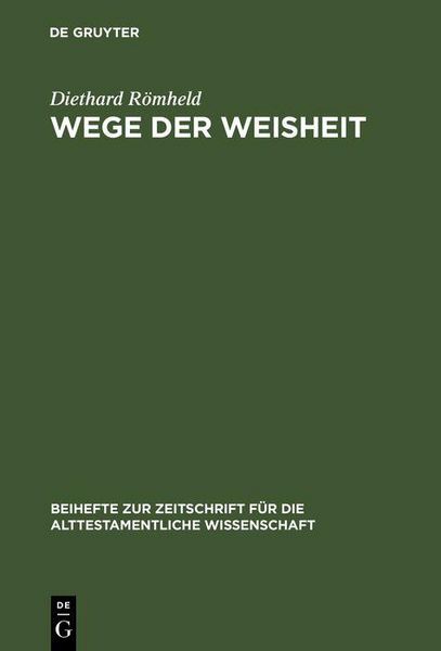 Produktbild: Wege der Weisheit