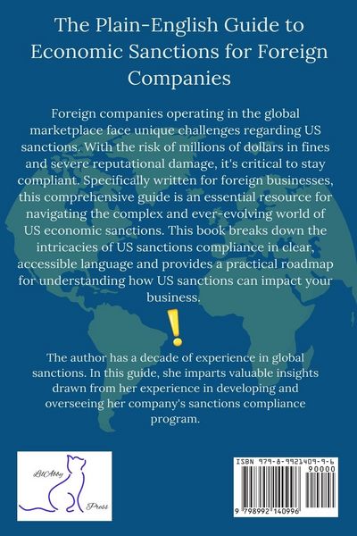 Produktbild: The Plain-English Guide to Economic Sanctions for Foreign Companies