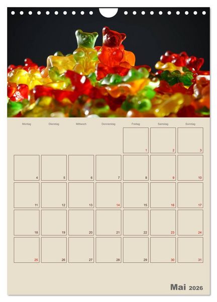 Produktbild: Ein total s&uuml;&szlig;er Planer (Wandkalender 2026 DIN A4 hoch), CALVENDO Monatskalender