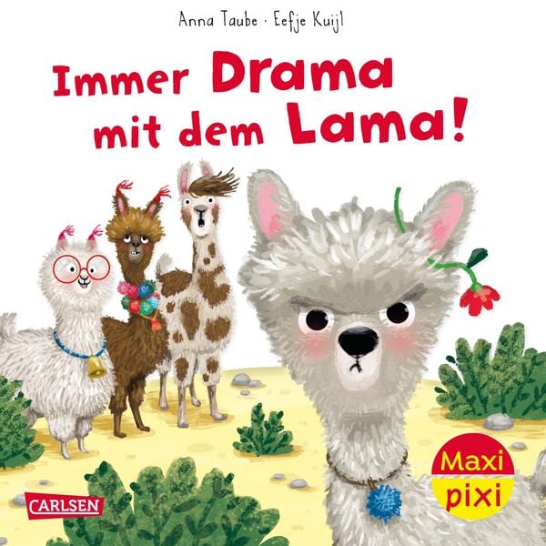 Maxi Pixi 490: Immer Drama mit dem Lama!, Taschenbuch von Anna Taube, Carlsen, 978-3-551-03410-6