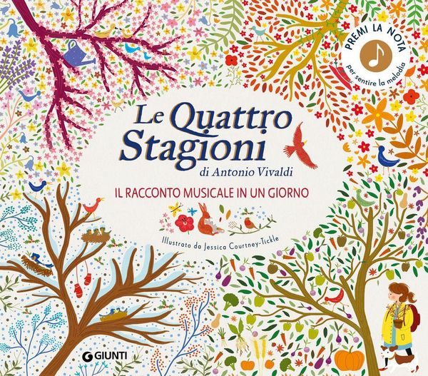 Produktbild: Le quattro stagioni di Antonio Vivaldi. Il racconto musicale in un giorno