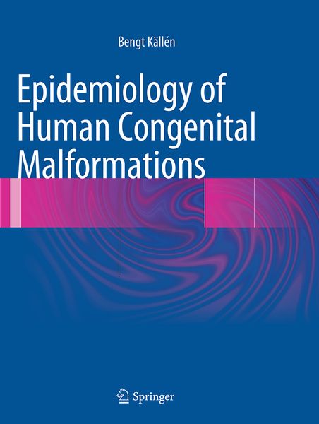 Produktbild: Epidemiology of Human Congenital Malformations
