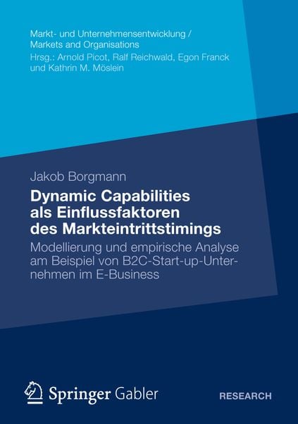 Produktbild: Dynamic Capabilities als Einflussfaktoren des Markteintrittstimings