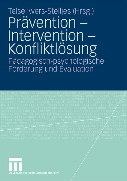 Produktbild: Pr&auml;vention - Intervention - Konfliktl&ouml;sung