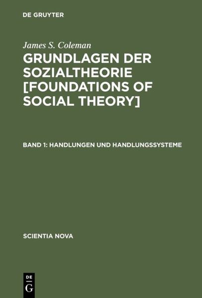 Produktbild: Handlungen und Handlungssysteme