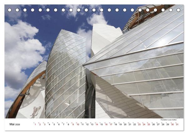 Produktbild: Paris - zwischen gestern und morgen (Tischkalender 2026 DIN A5 quer), CALVENDO Monatskalender