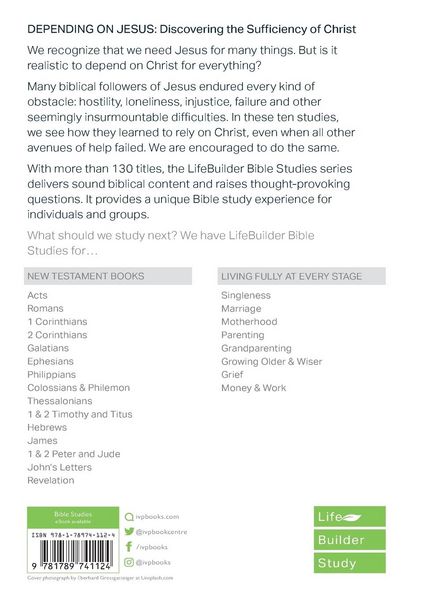 Produktbild: Depending on Jesus (LifeBuilder Bible Studies)