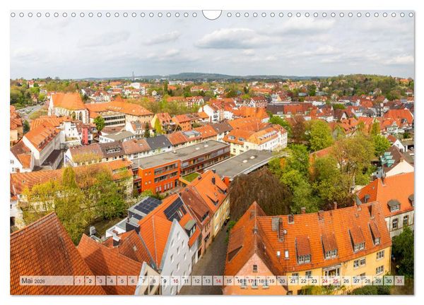 Produktbild: Historisches Osnabr&uuml;ck - Niedersachsen (Wandkalender 2026 DIN A3 quer), CALVENDO Monatskalender