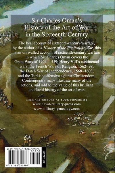 Produktbild: Sir Charles Oman's The History of the Art of War in the Sixteenth Century